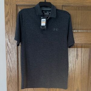 Under Armour Men's small Charcoal Polo Shirt